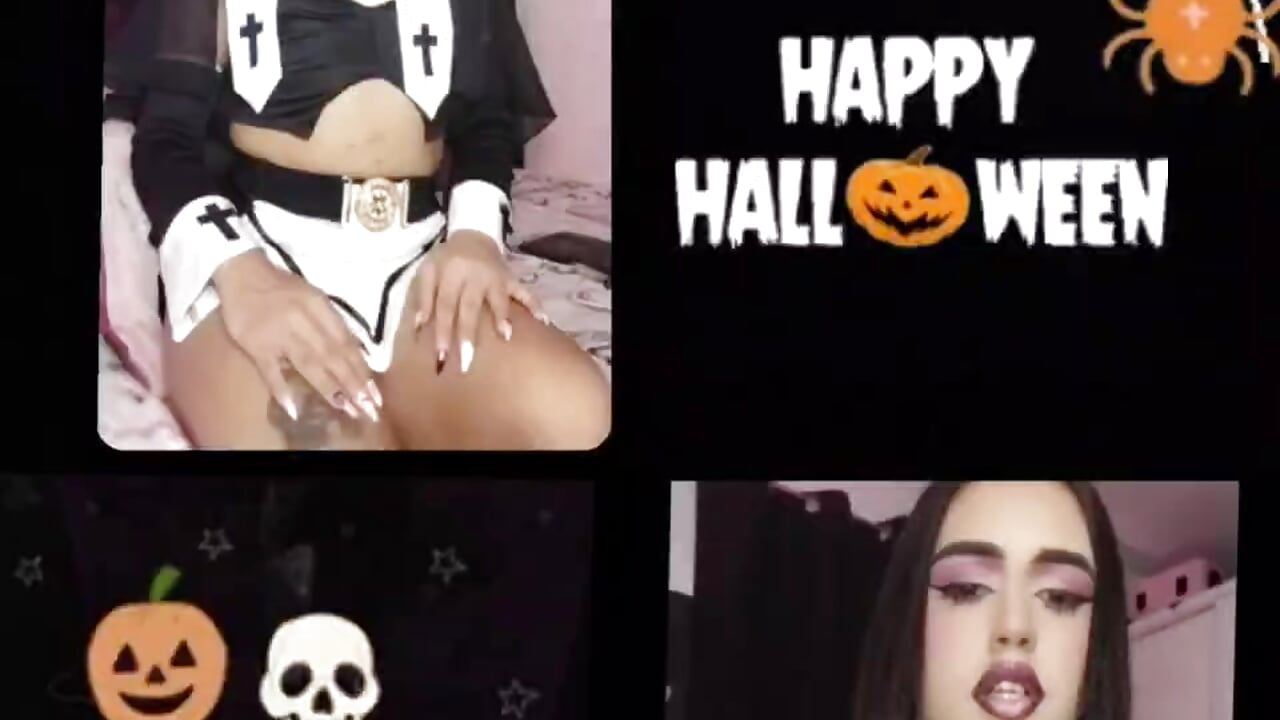 Halloween 🎃🎃 - video oleh annahotdoll