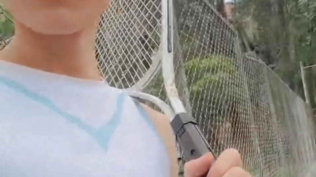 PRACTICING TENNIS - Vídeo de RYO_BLEU_, modelo de vídeos