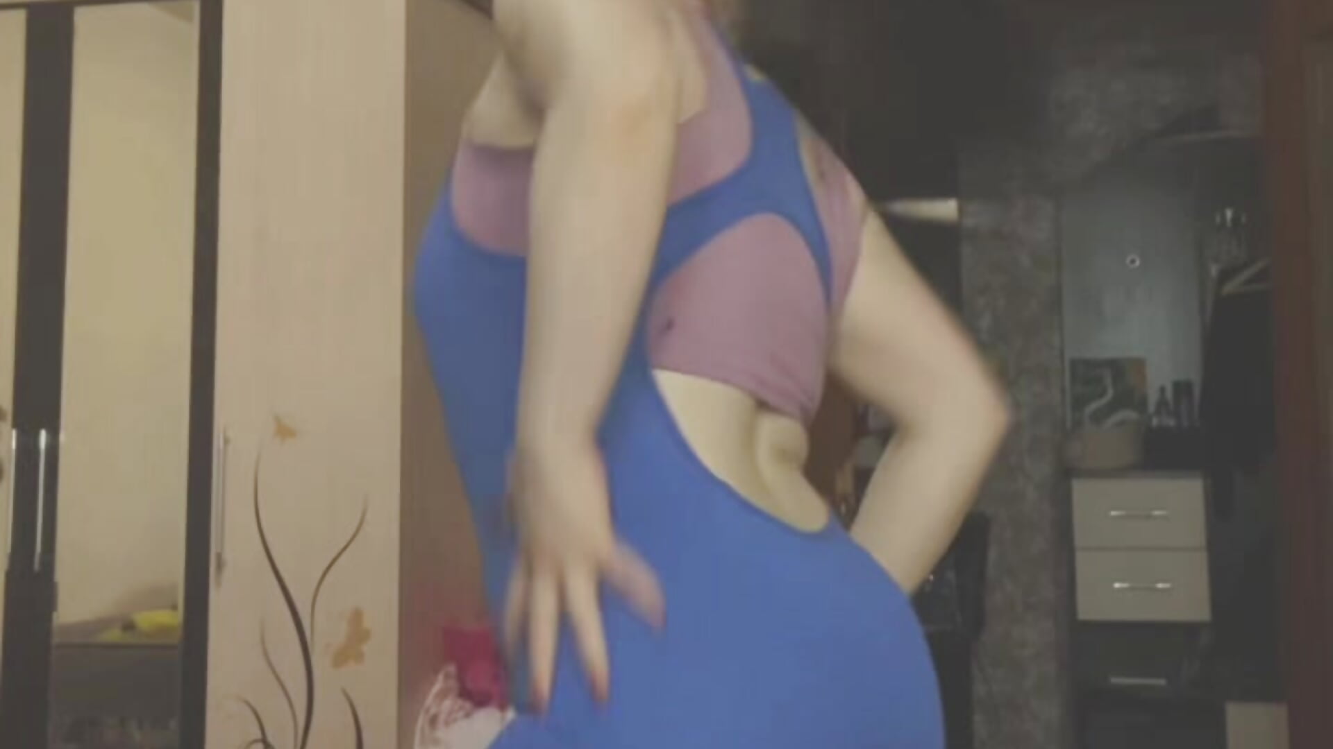 Fitness - clip cu Dona_Mafia model videochat