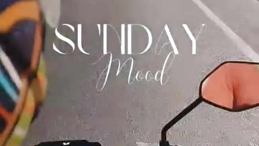 Sunday mood 🏍️ - video by Angell_Bell cam model