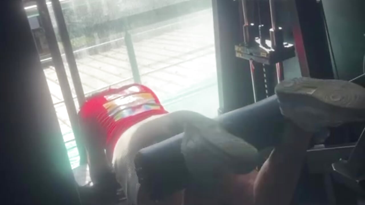 today the gym - video by LaraDanverss cam model