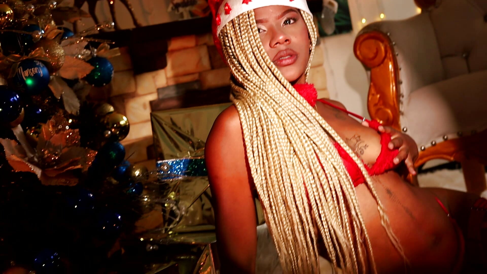 Memories of last Christmas - video by Afro_Luna cam model