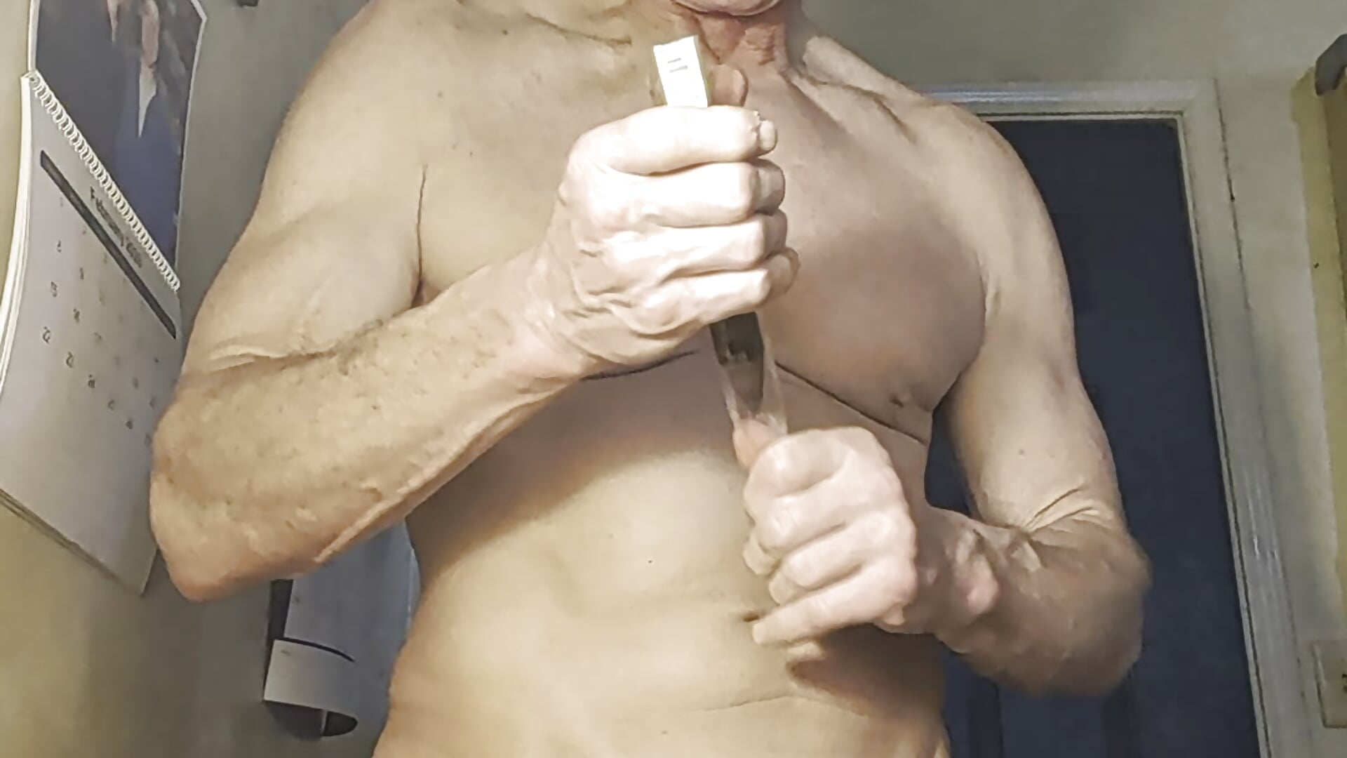 Cigar Smoking Naked
