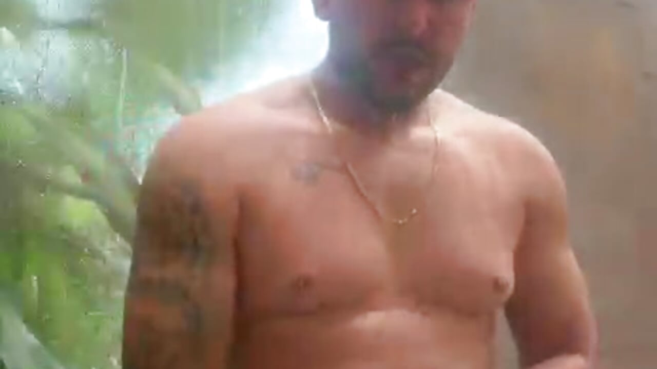 video ducha - vídeo de la modelo de cam david10kc
