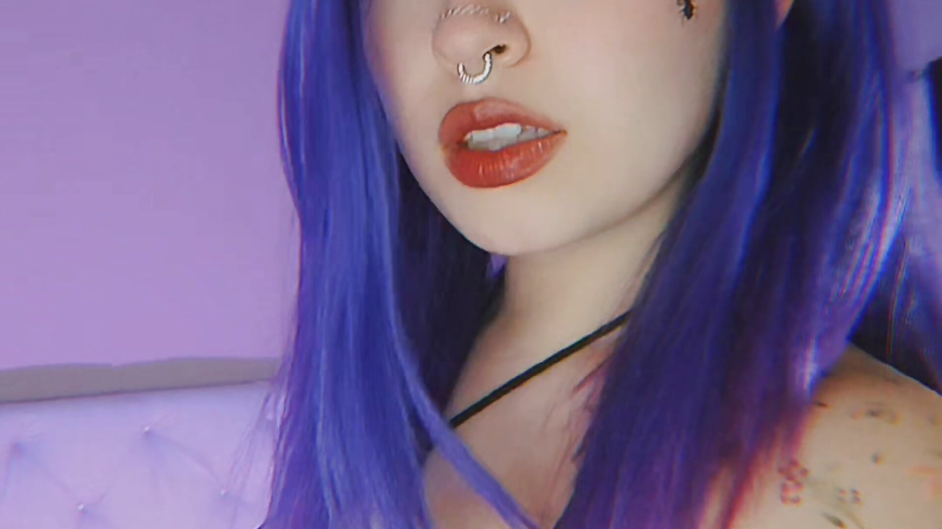 I'll catch you 💜🕷️🕸️ - video by MarieTaylor_ cam model