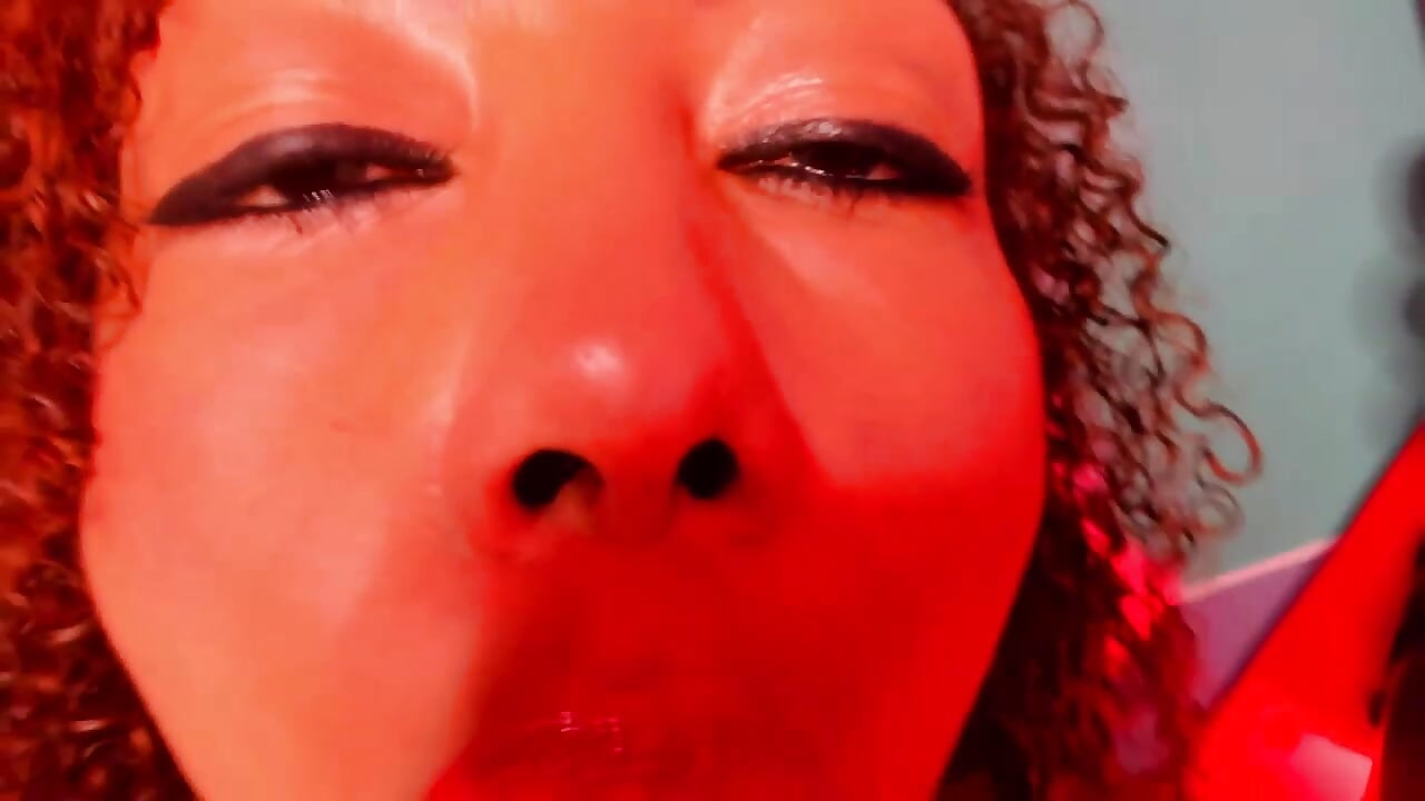 I suck the dildo, listen to the gagging - video by ArhyFoxx1 cam model