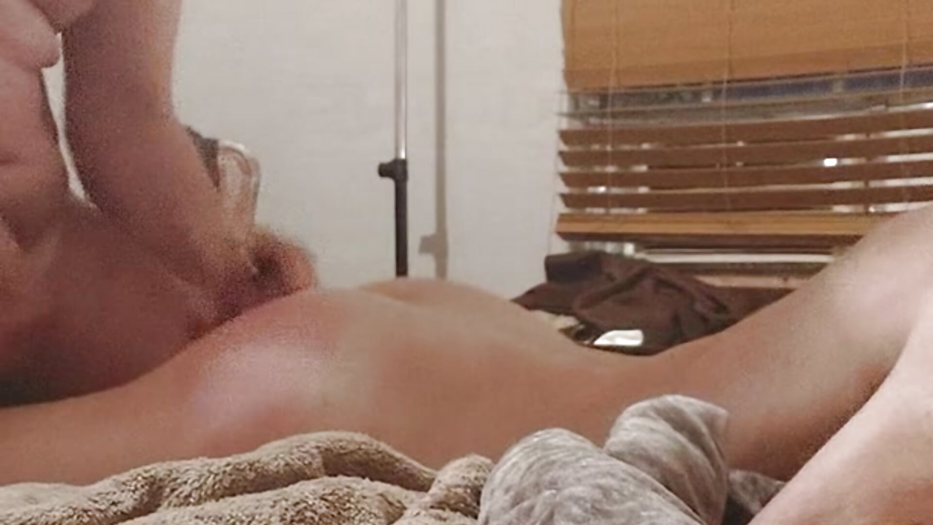 Straight Jock Restrained & Belt Spanked – Hard Prone Pounding - video oleh JockNThirsty kamera model