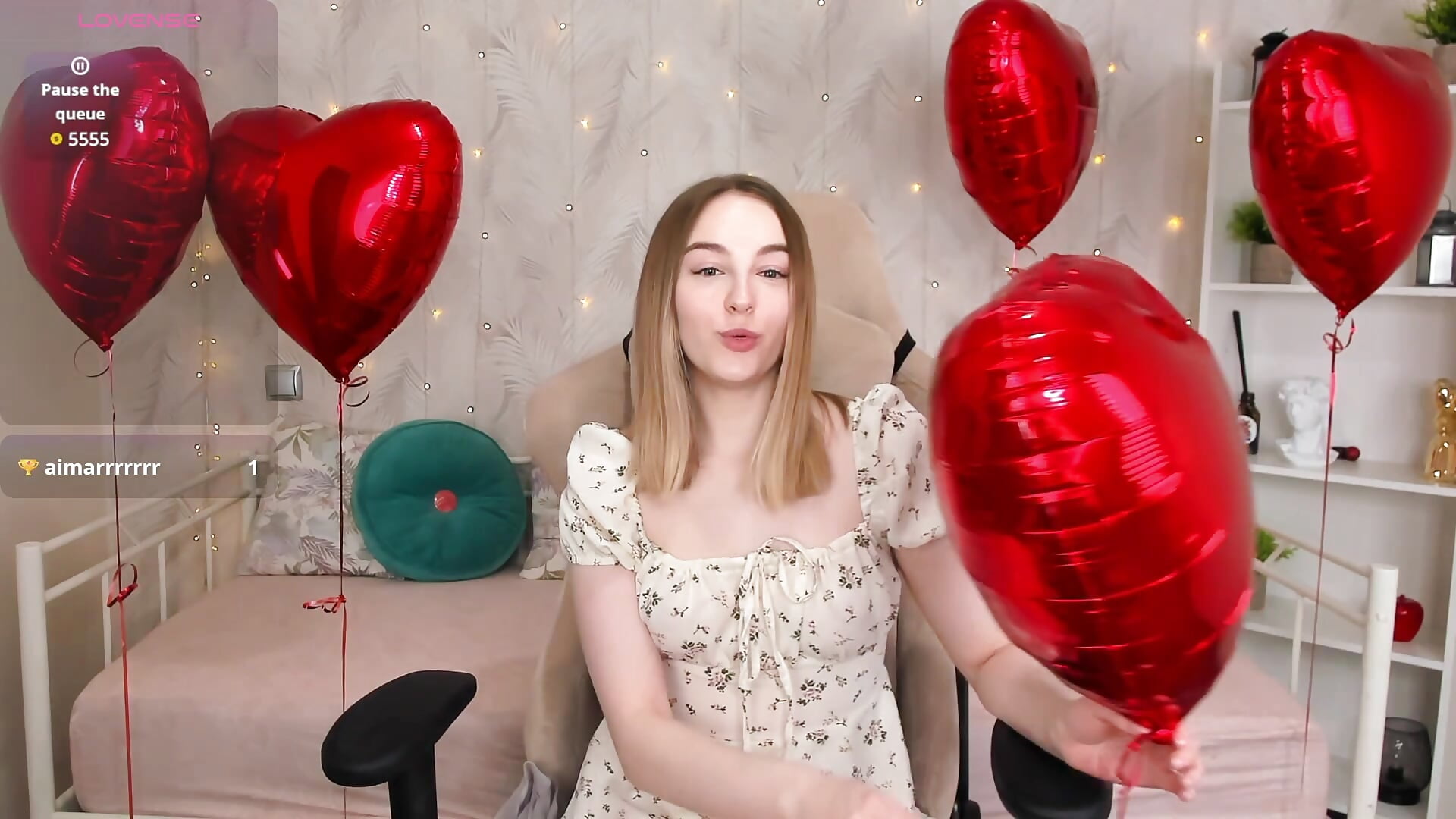 Happy St. Valentine day! 💖 - 視頻由 Shy_Polly 主播提供