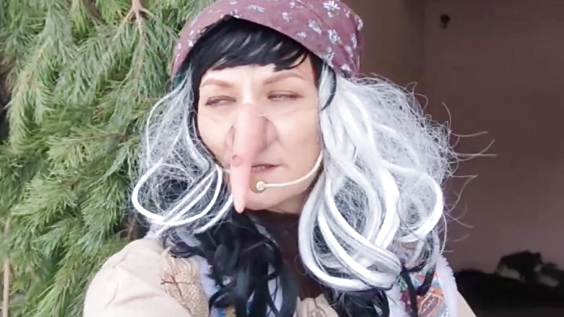 I took part in a New Year's performance, playing the role of Baba Yaga 😁 - video by DianaTorrens cam model