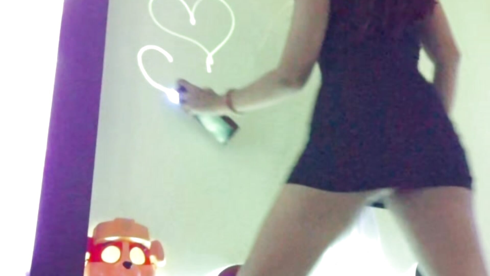 Twerking in stand (off panty) - βίντεο μοντέλου Eveeelyn25