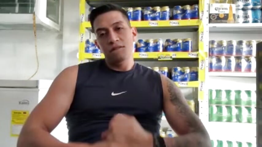 Cumshot at work