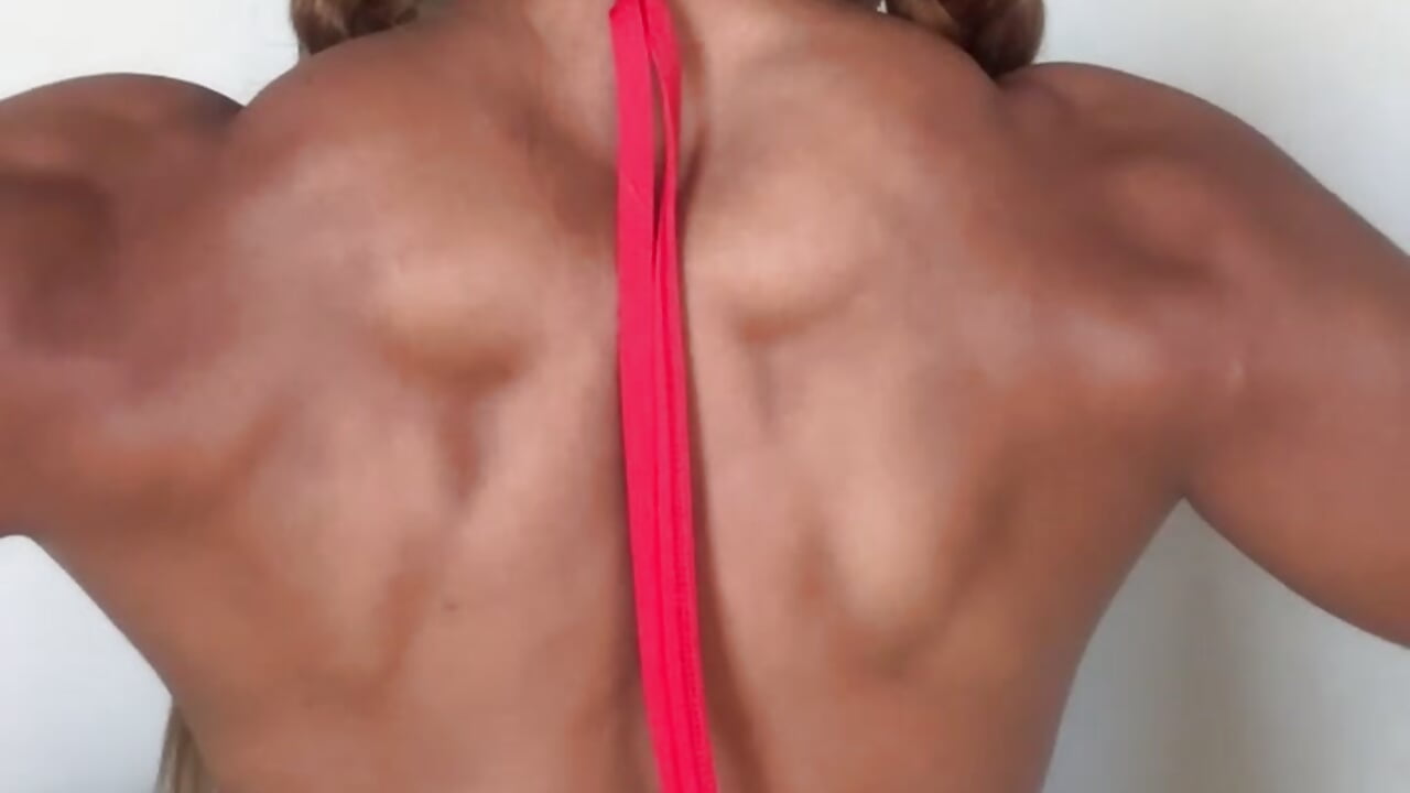 FULL BODY FLEX TIP IF U LIKES¡¡¡ - clip cu sexymusclegoddess model videochat