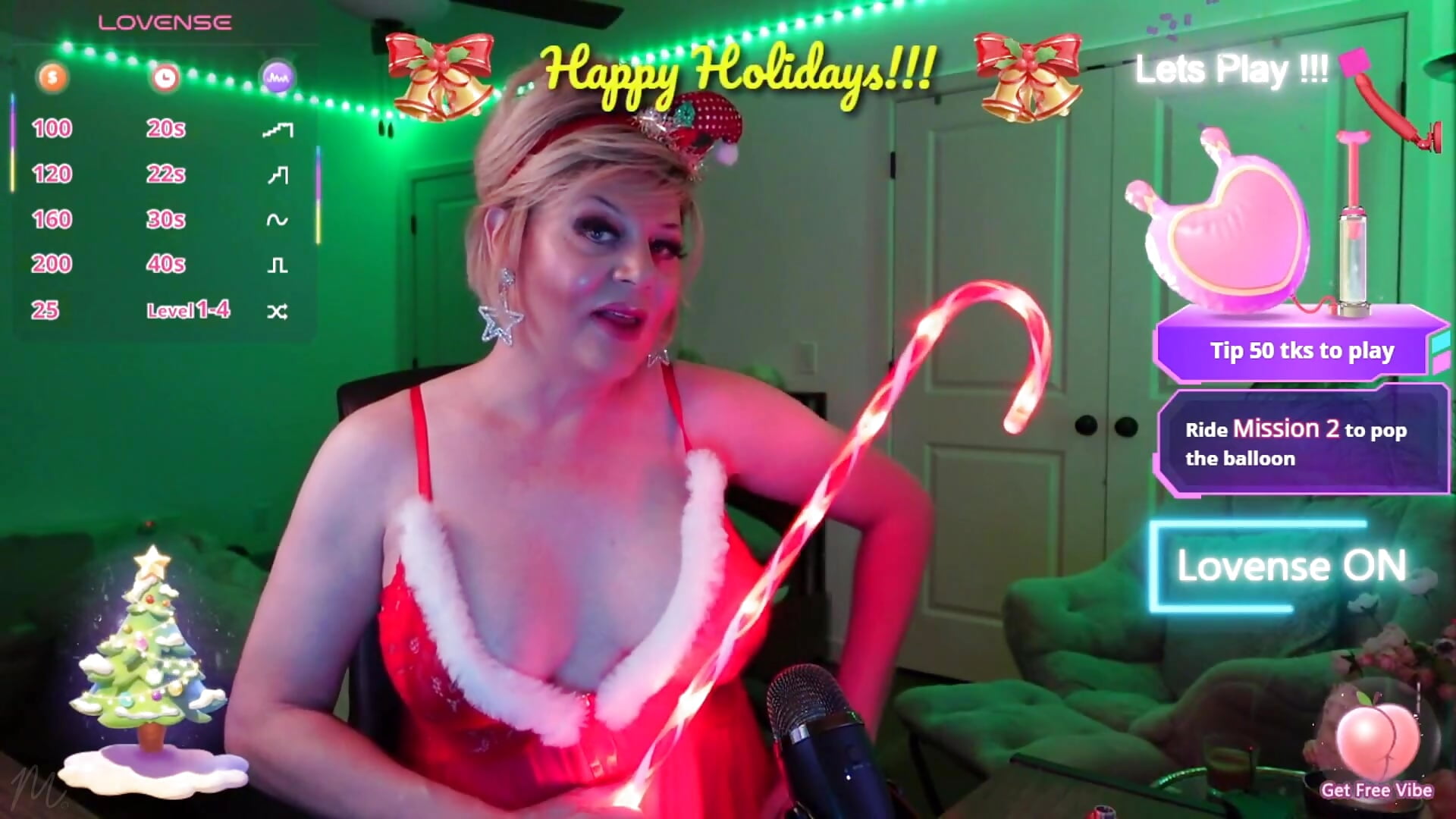 Mona's Holiday Greeting 2025 - Mona_The_MILF 캠 모델의 동영상