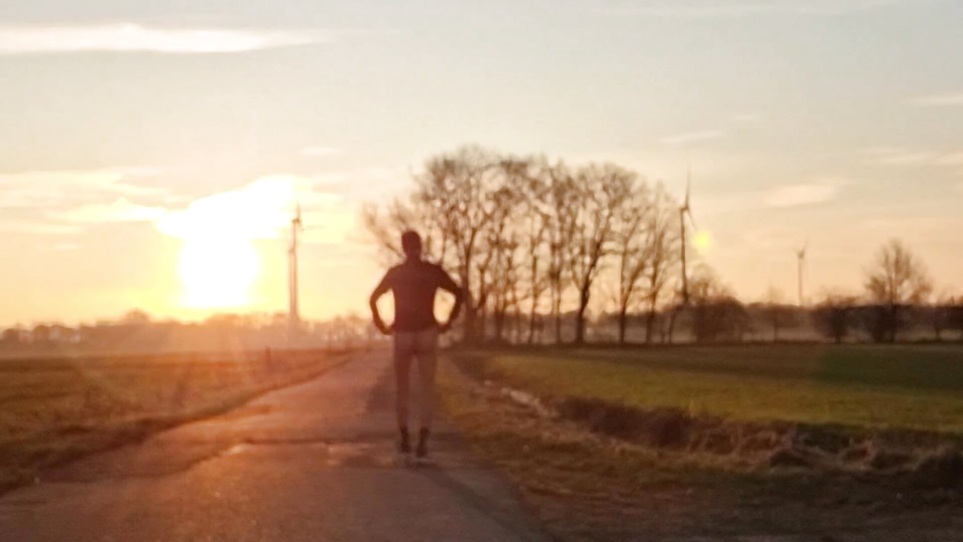 Nacktspaziergang beim Sonnenuntergang — filmik jogger1970, modela(-lki) na kamerkach