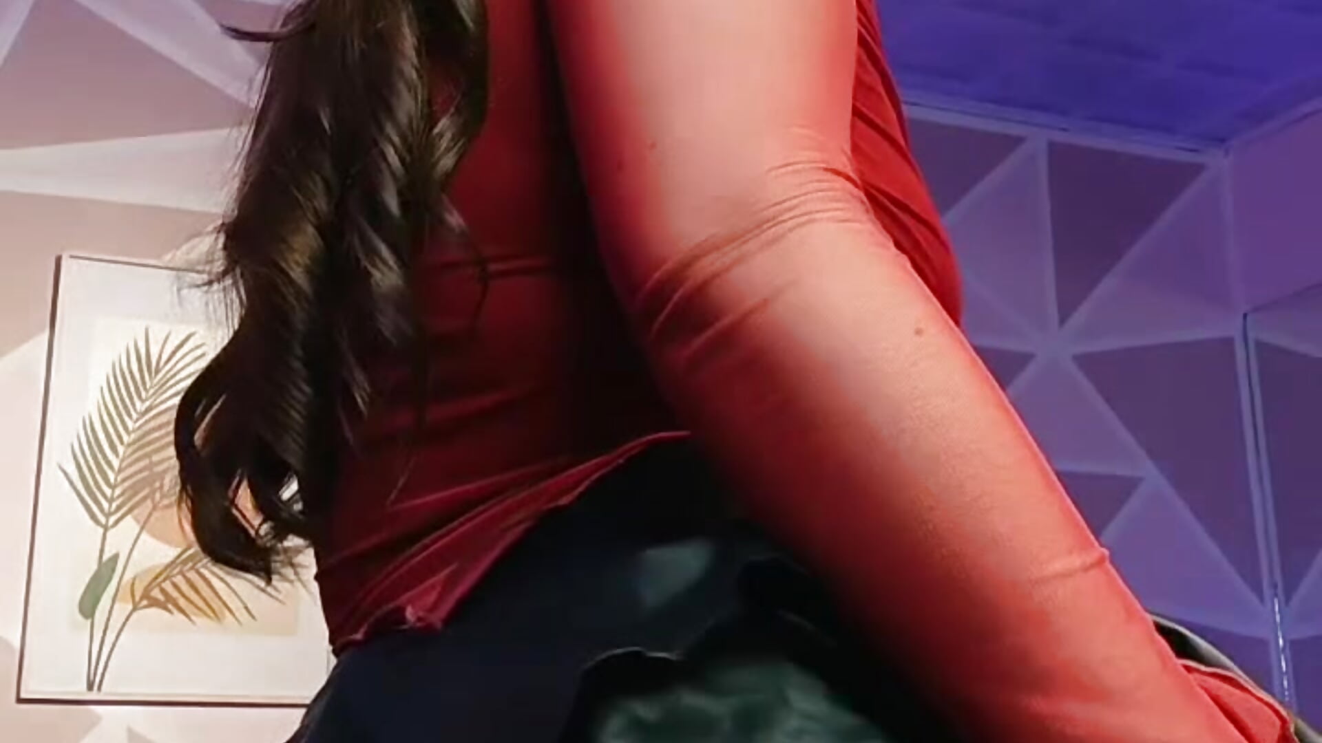 I love my new red stockings 🤭 - video oleh _RosieRider kamera model