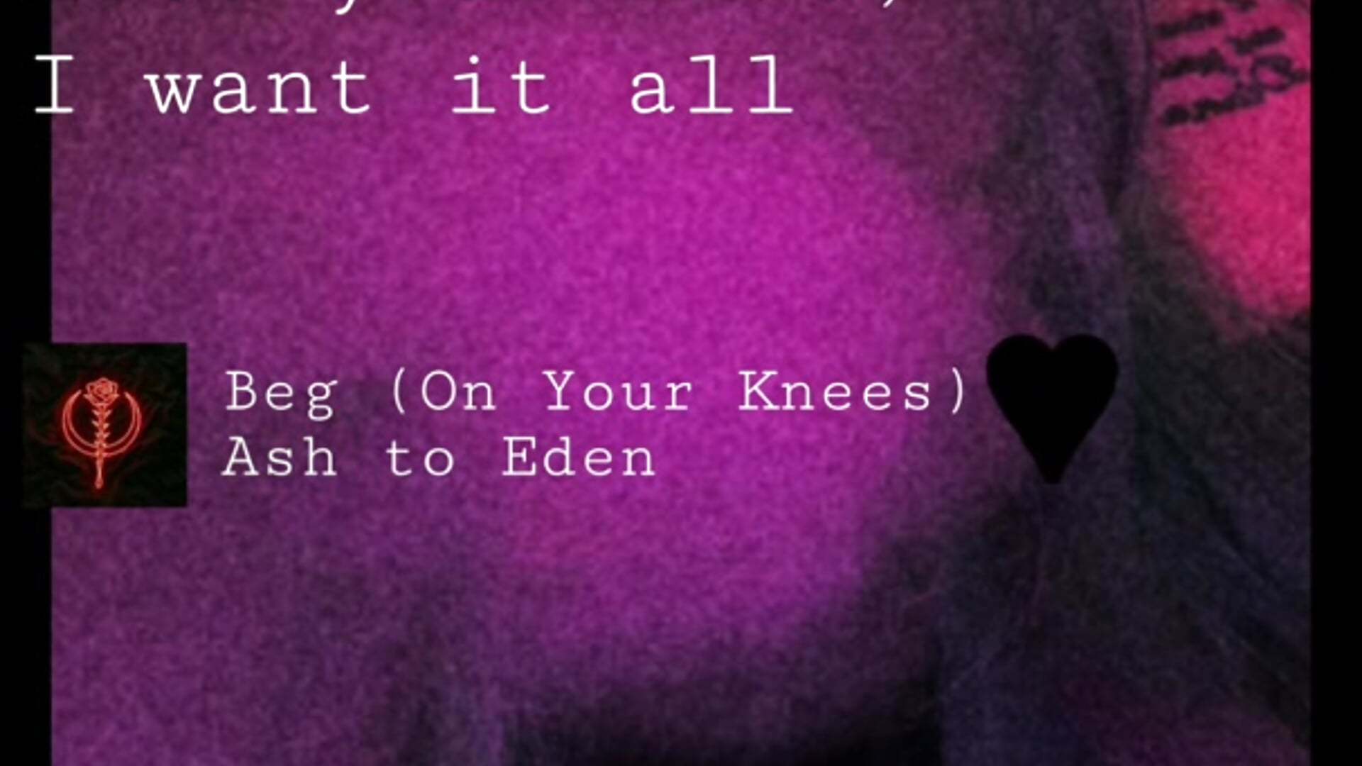 Beg on ur knees cloud 💨🖤