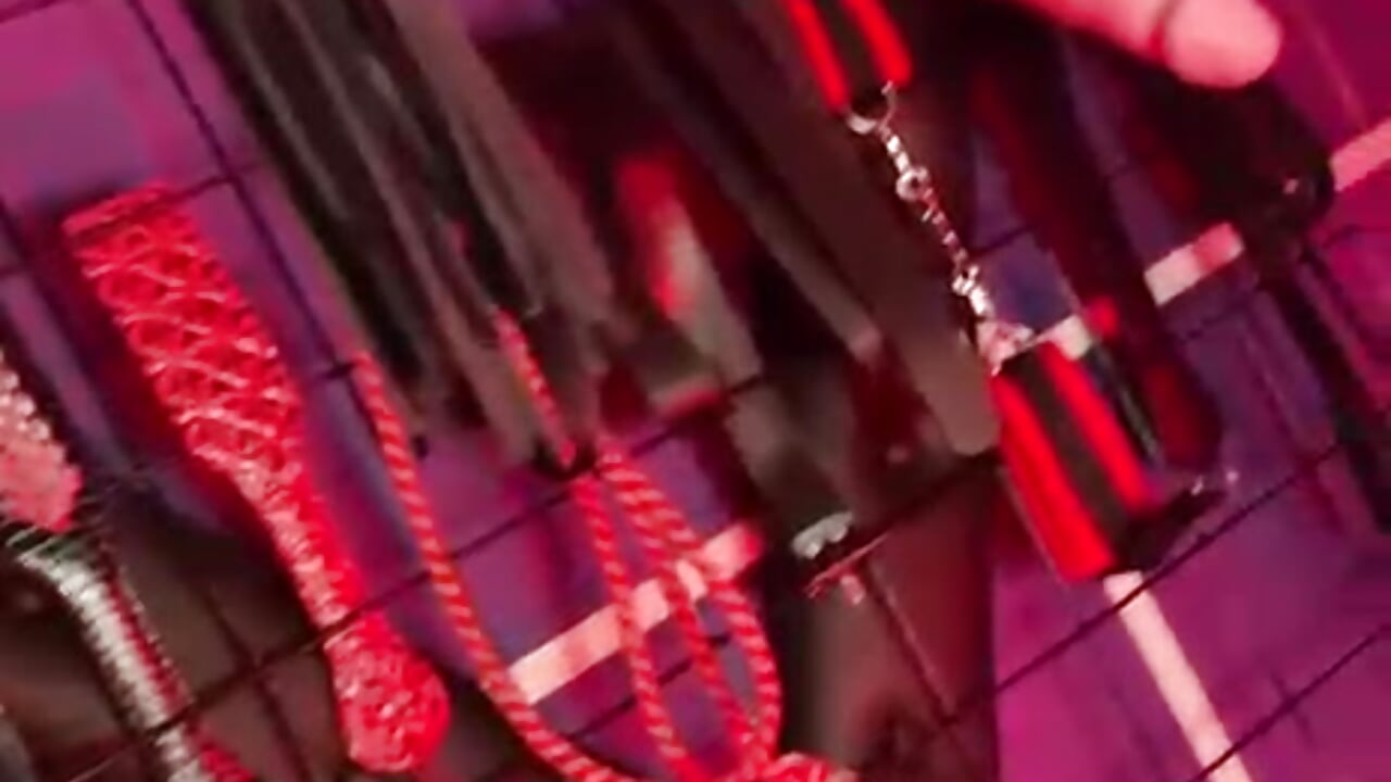 my new punishment toy ✖️🥵🔥 - clip cu slave_to_pain model videochat