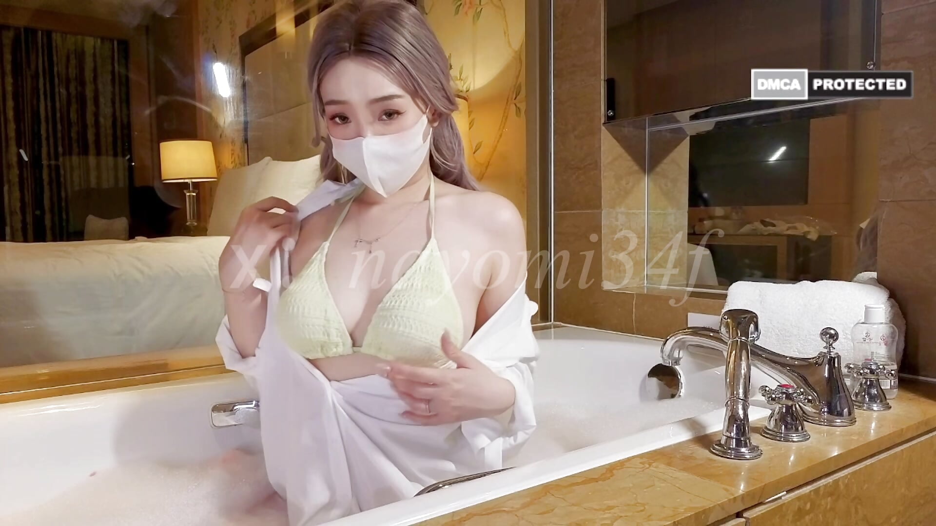 8月王子秀｜和按耐不住私慾的前女友,私約飯店偷情洗泡泡浴
