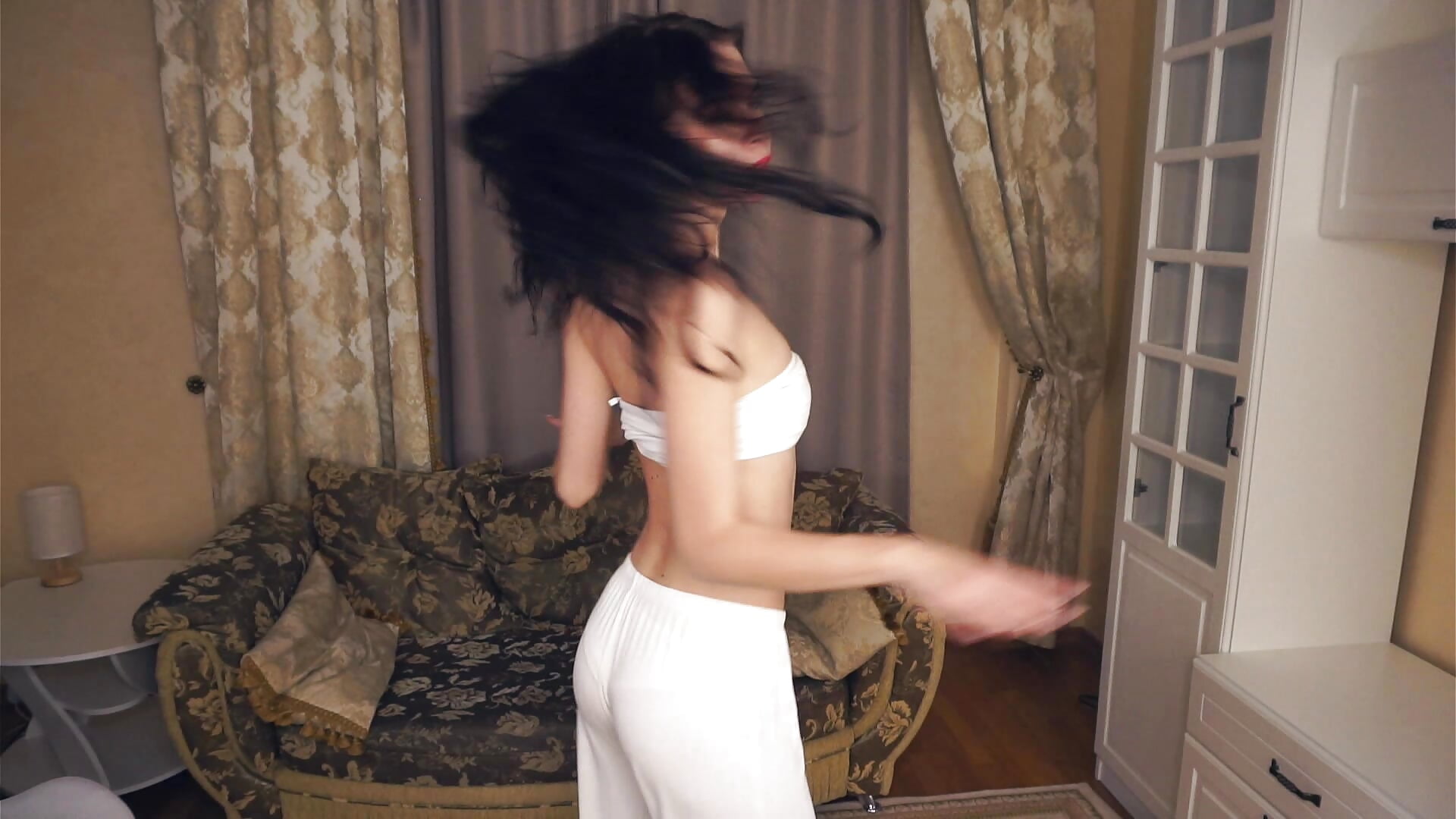 dancing in pajamas