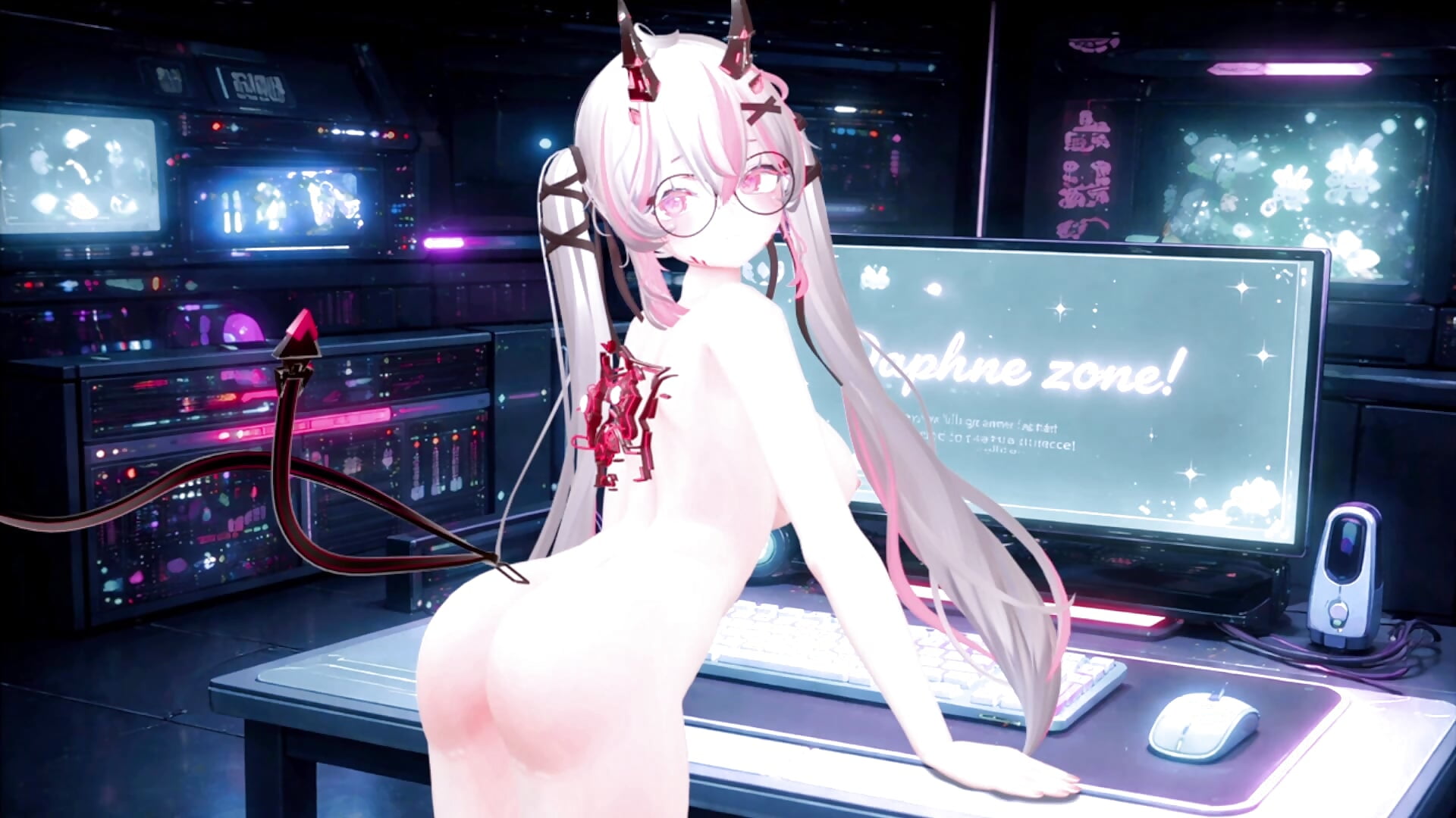 ASMR: Cyberpunk succubus is hacking your thoughts and it gets naughty. – video od webkamerové modelky Muse_Daphne