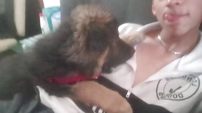 me and my little dog - video by Valentino_Lux cam model