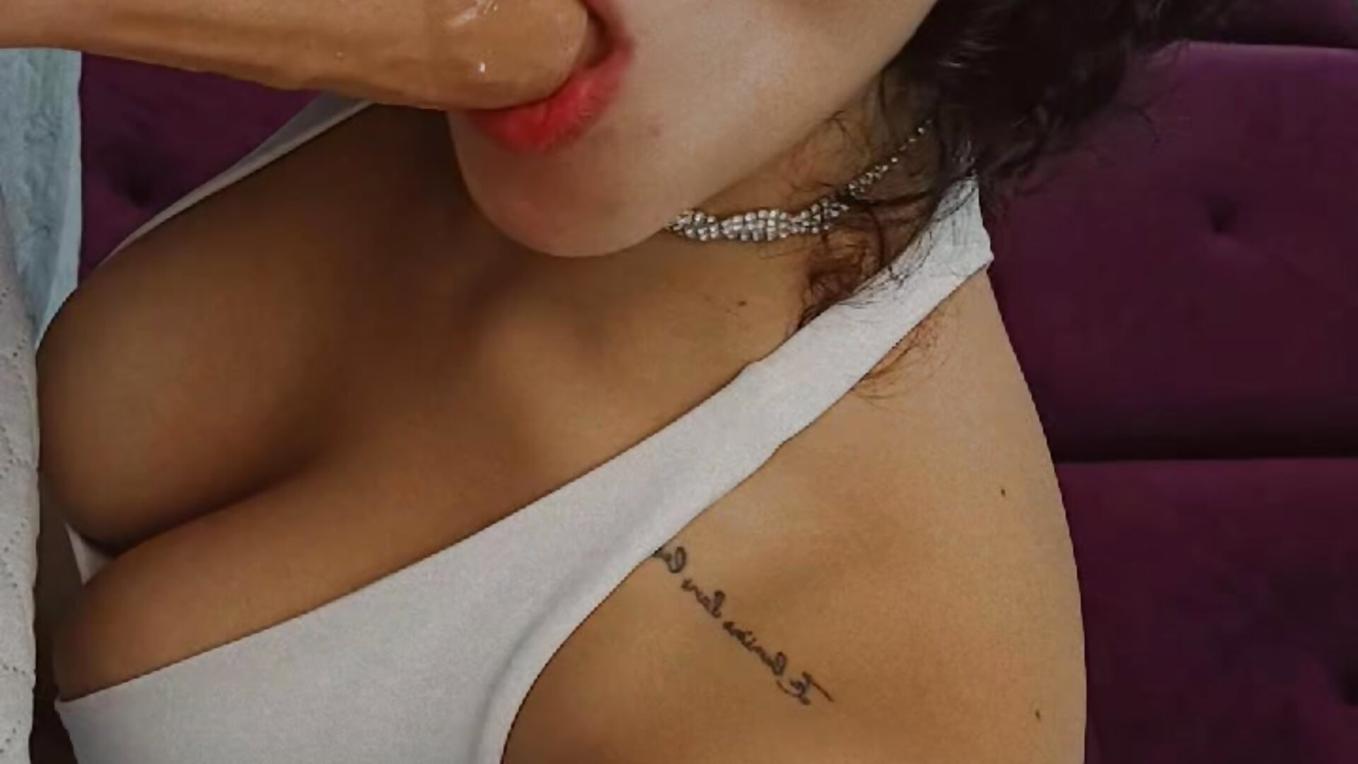 your cock would be a thousand times better 😫 - video by curlie_dream cam model