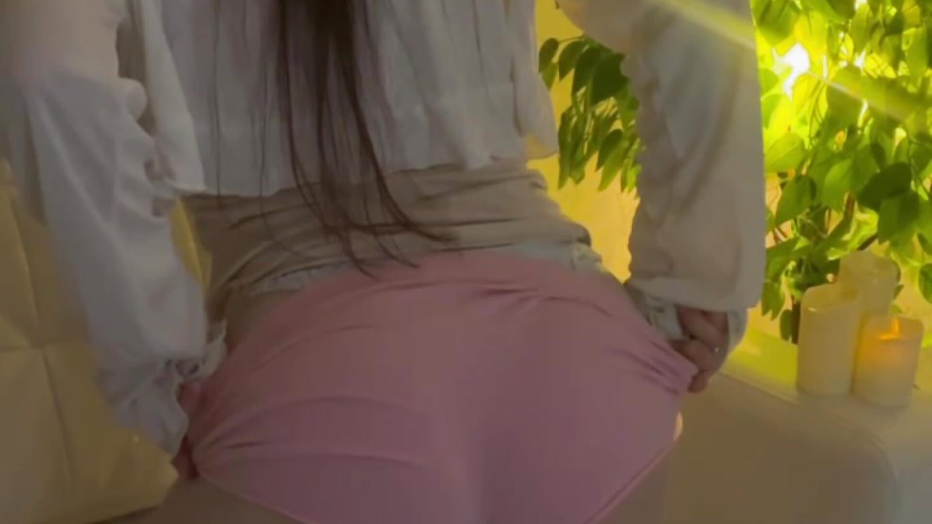 tease my ass and  hard spank