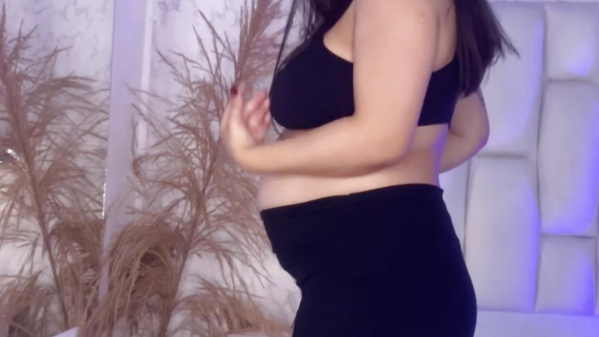 My pregnant striptease