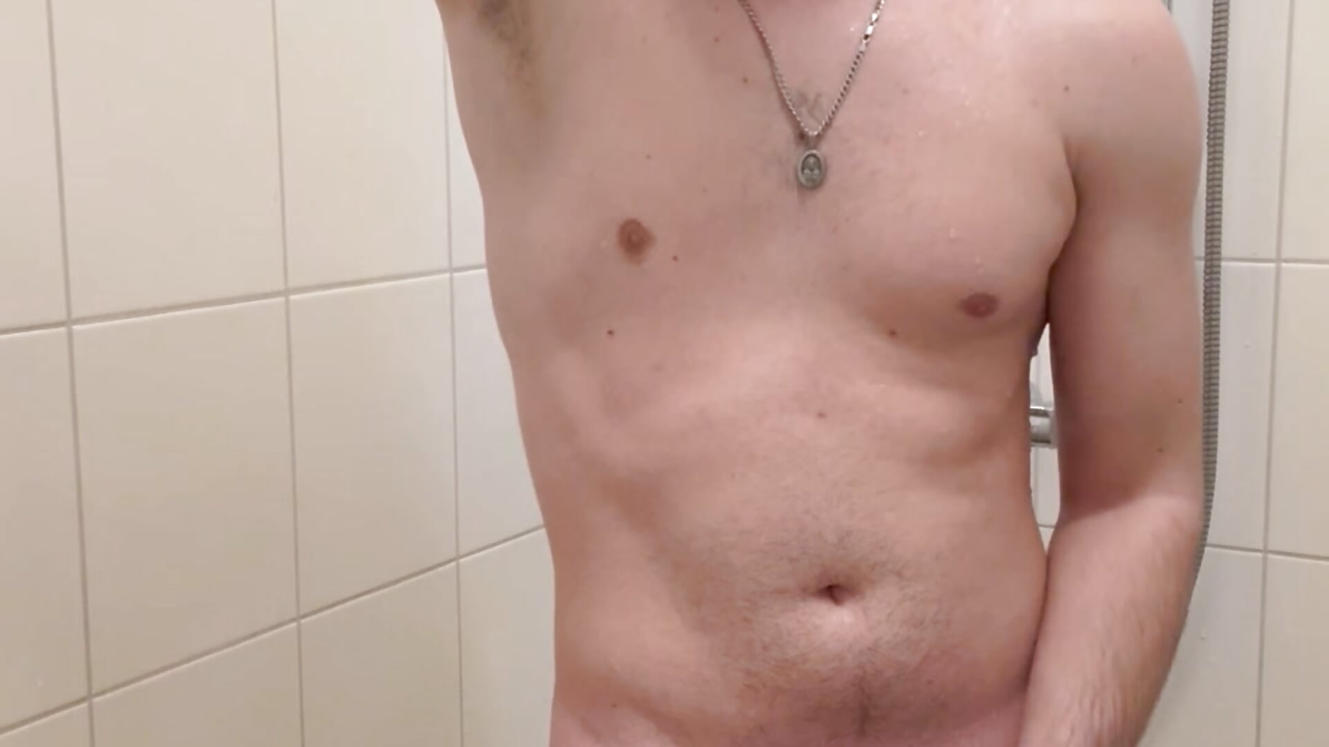Cum  in shower camp