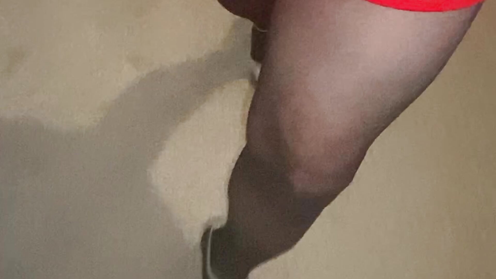 Slut walk with cock showing