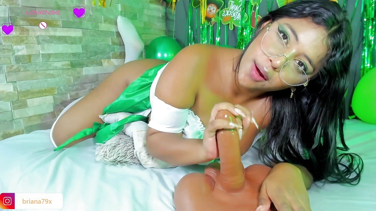 saint patrick daysss🍻☘🍆💦 - video by BRIANA_Z cam model