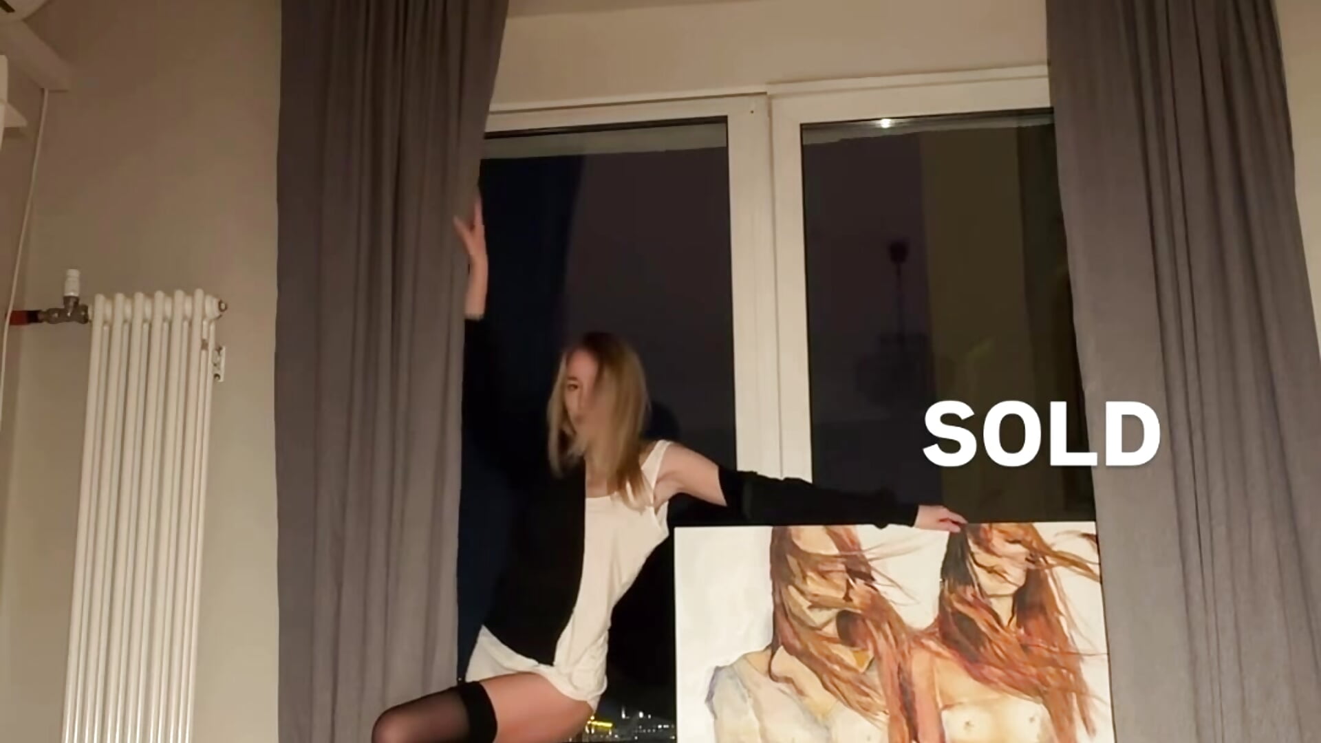 I sold the painting))) - video by sssativa_more cam model