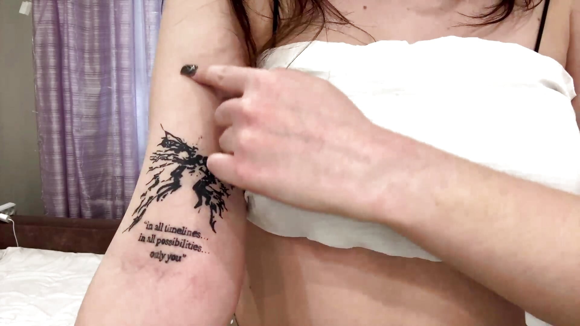 My tattoos - video by Freya_land cam model