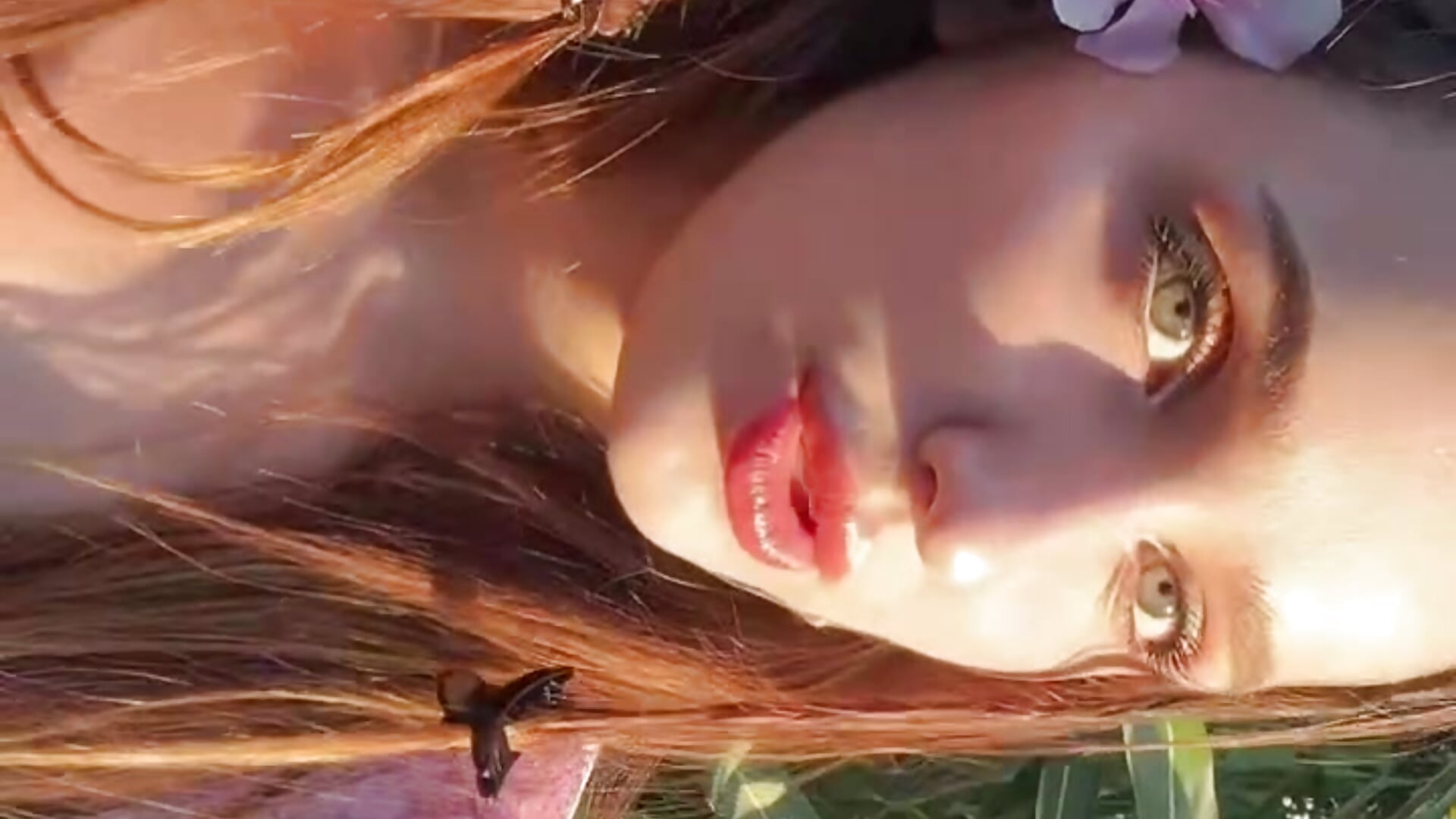 Beautiful eyes - vídeo de la modelo de cam RandeeAntwi