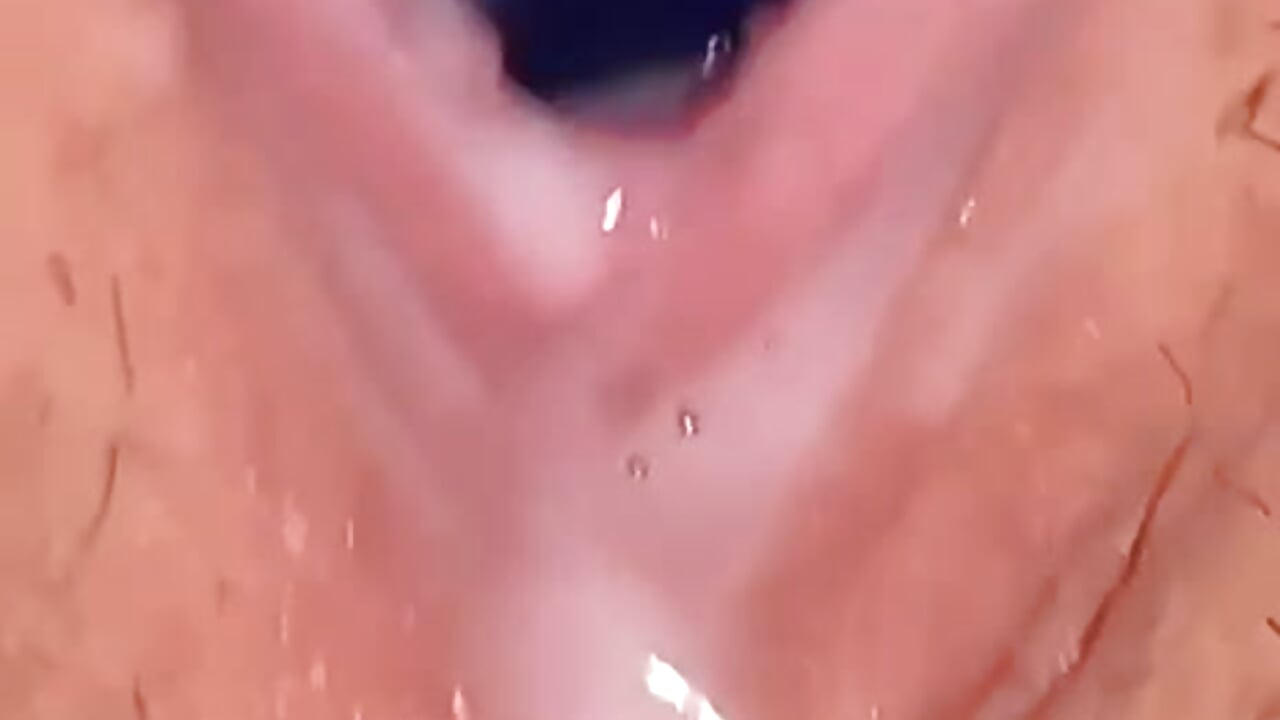up close dildo fuck + rubbing clit and cum 🔥
