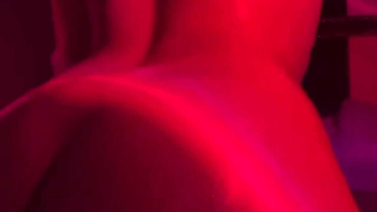 Steamy bath fun in warm glowing light 🔥🛁💋