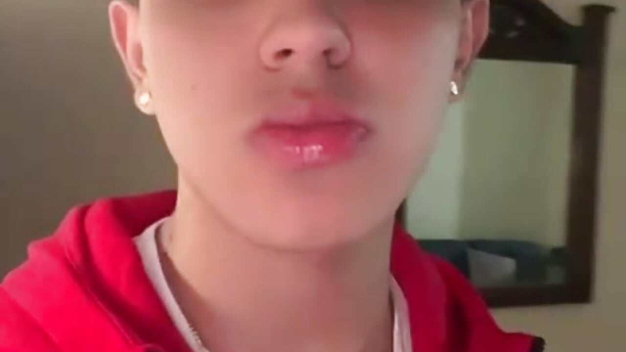 Big lips - video av _TaylorBlack cam model