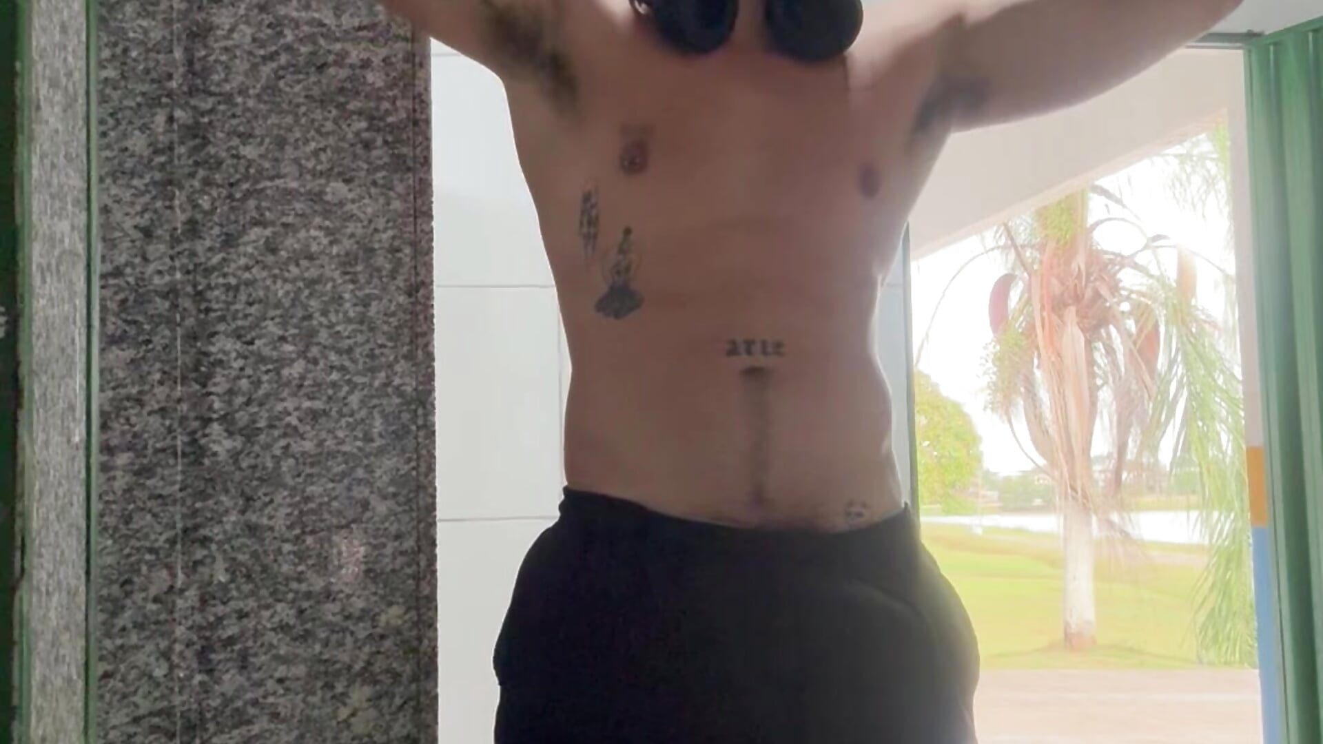 had to stop my cardio to obey my dick 🤪🍆💦 - guzzfit adlı kamera modelinin videosu