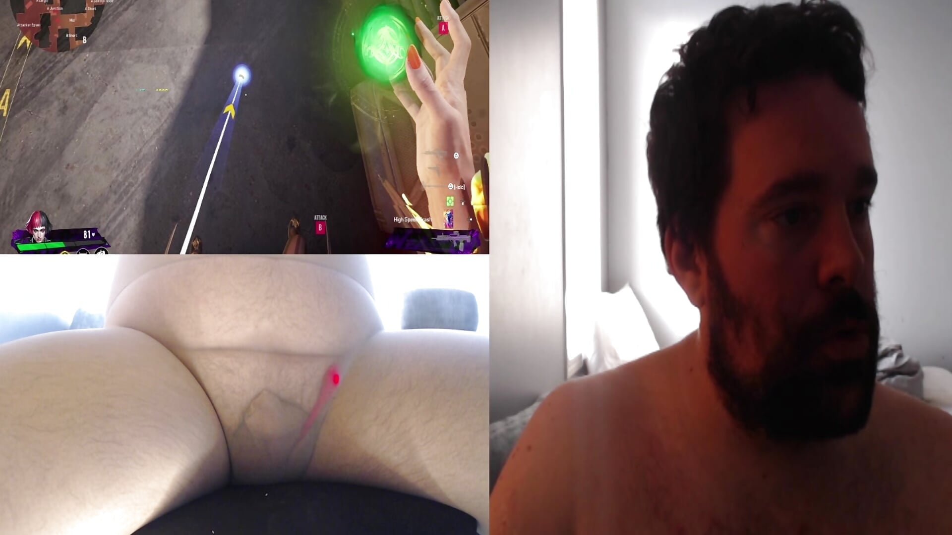 Pantyhose Fragpunk - video by crewny cam model