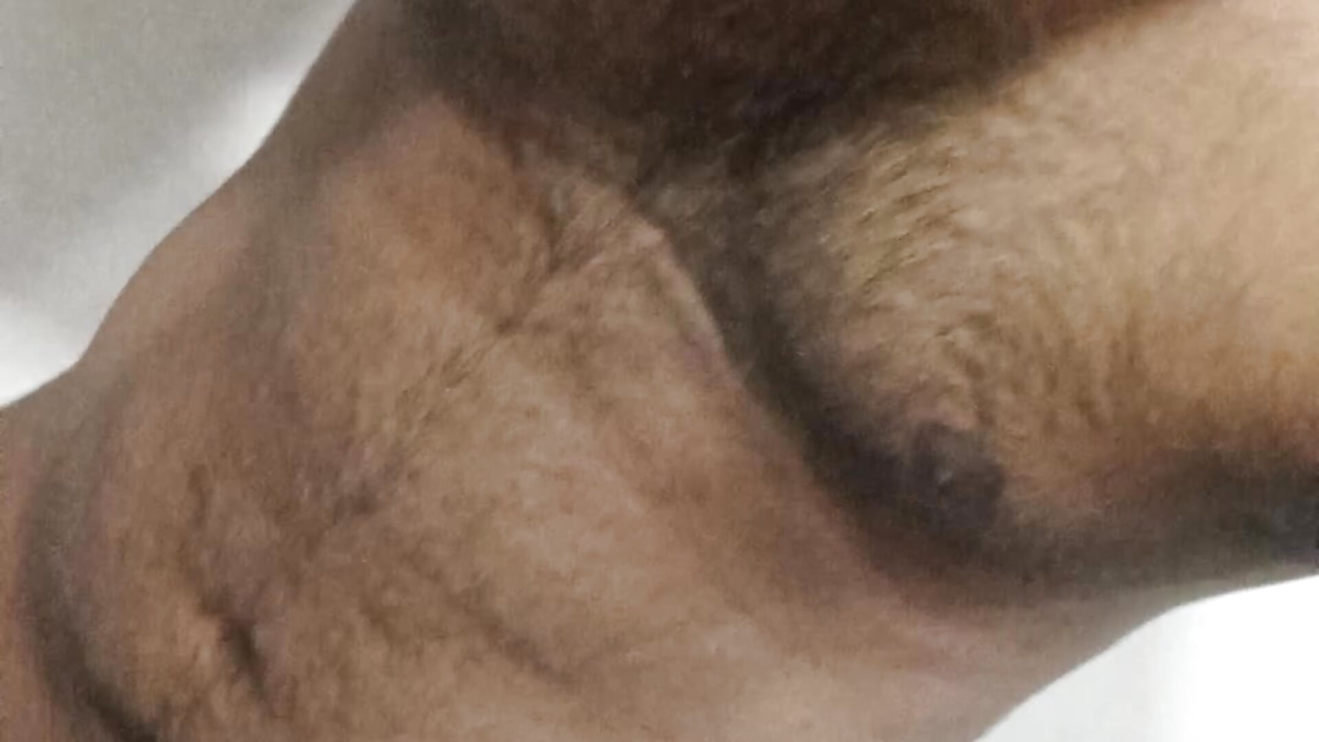 Half Face Reveal – with hard cock 🤤🍌