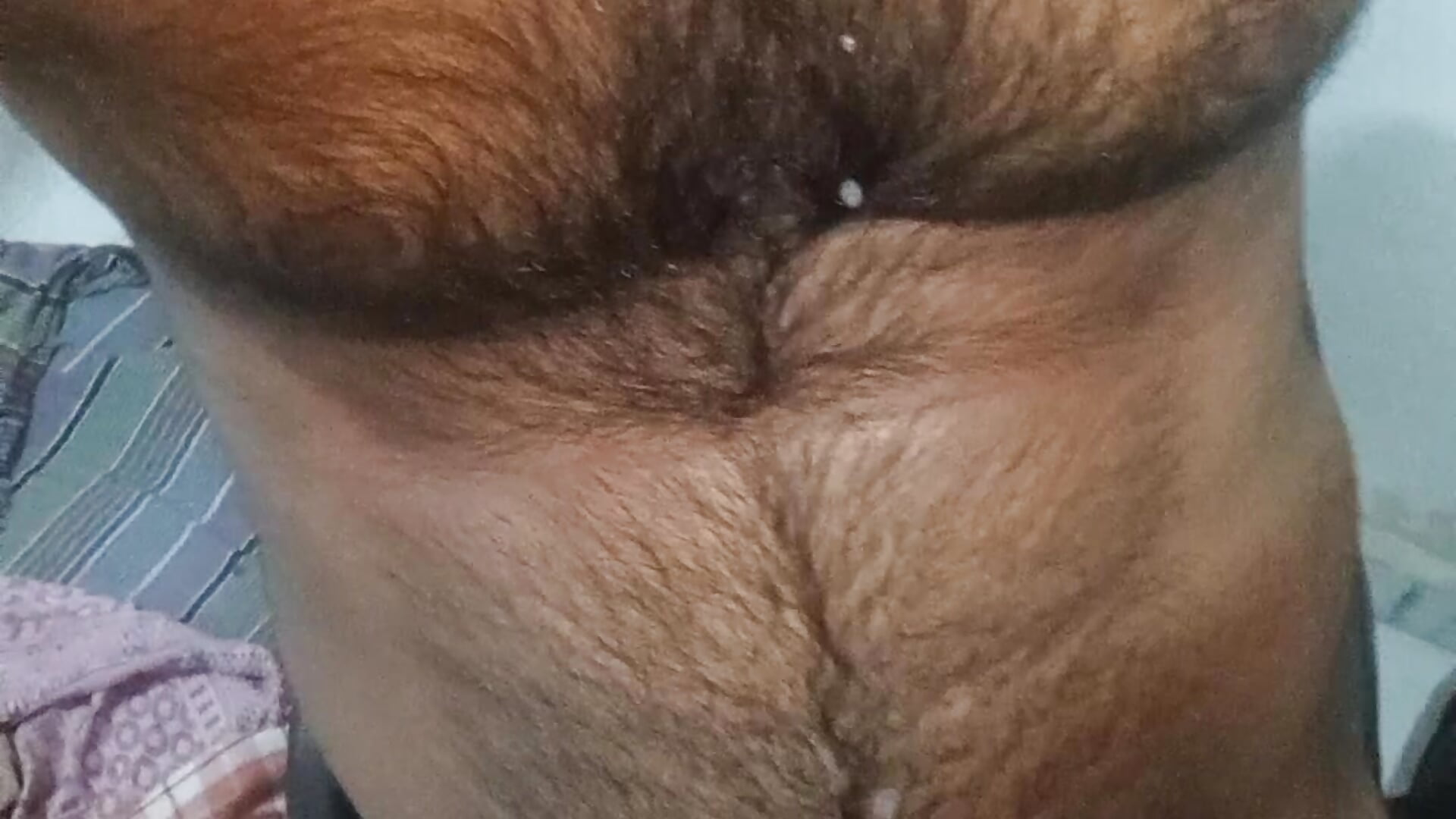 My white milk in hairy chest cumshot