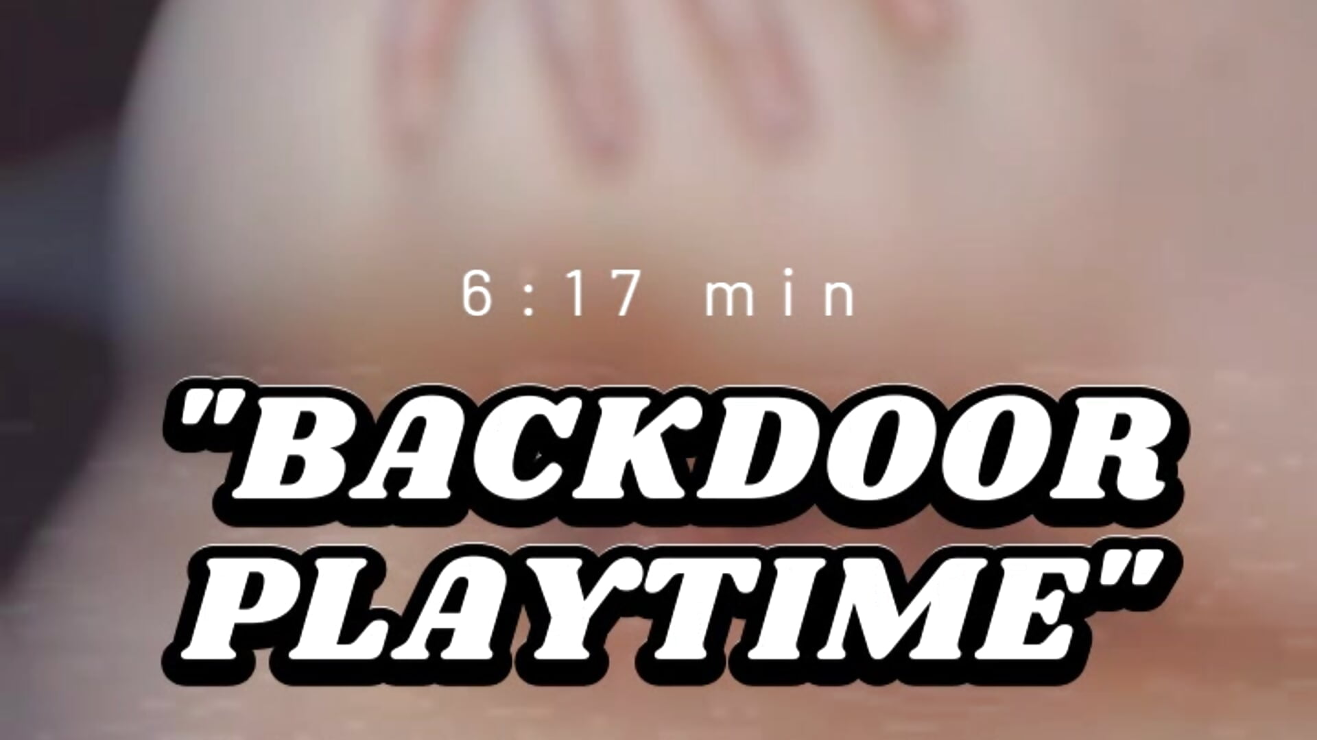 "BACKDOOR PLAYTIME" trailer－カメラキャストのVelvetteSWEの動画