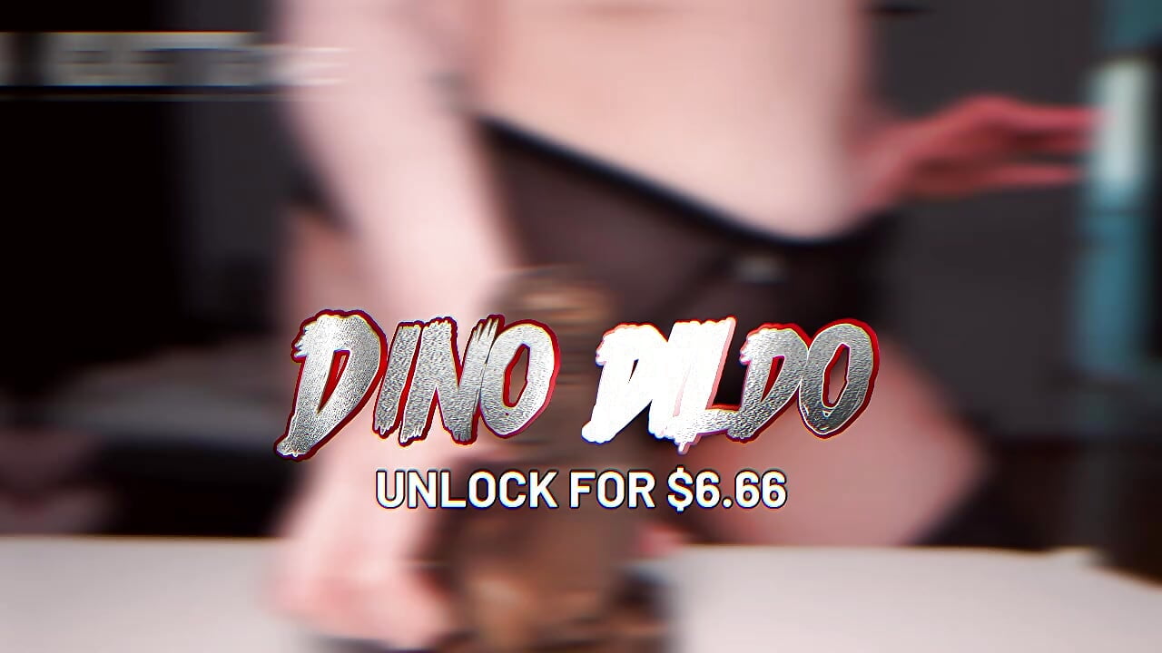 TRAILER: DINO DILDO - vídeo de la modelo de cam VelvetteSWE
