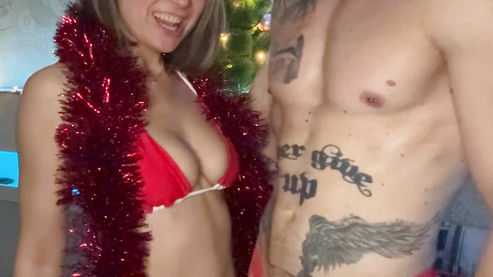 Mary Christmas - vídeo de la modelo de cam Jack-Alice