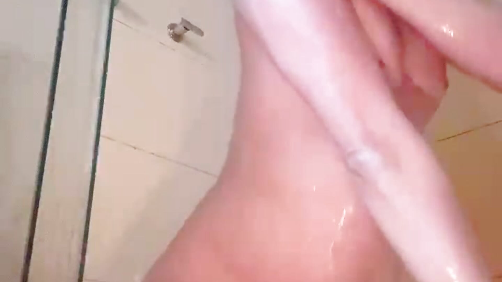 Opsss... My cock is shown in the shower