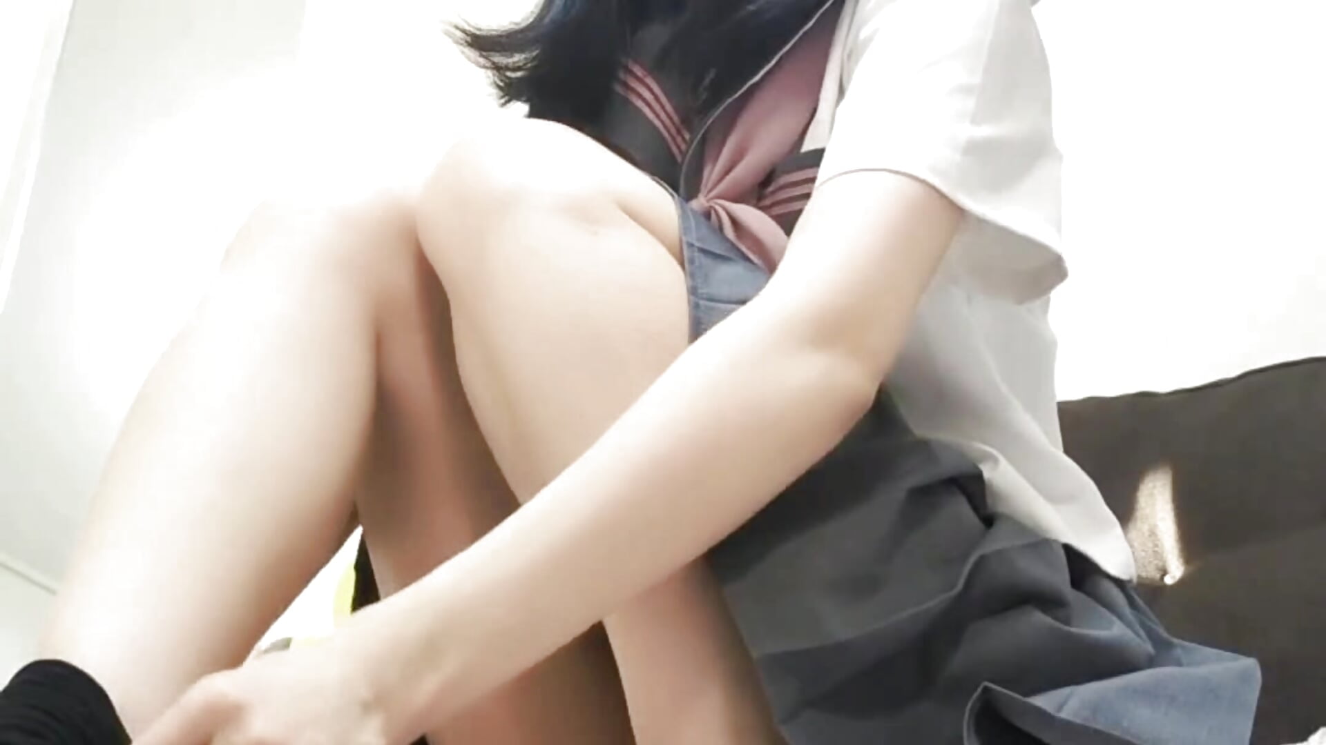 靴下履いてみる//