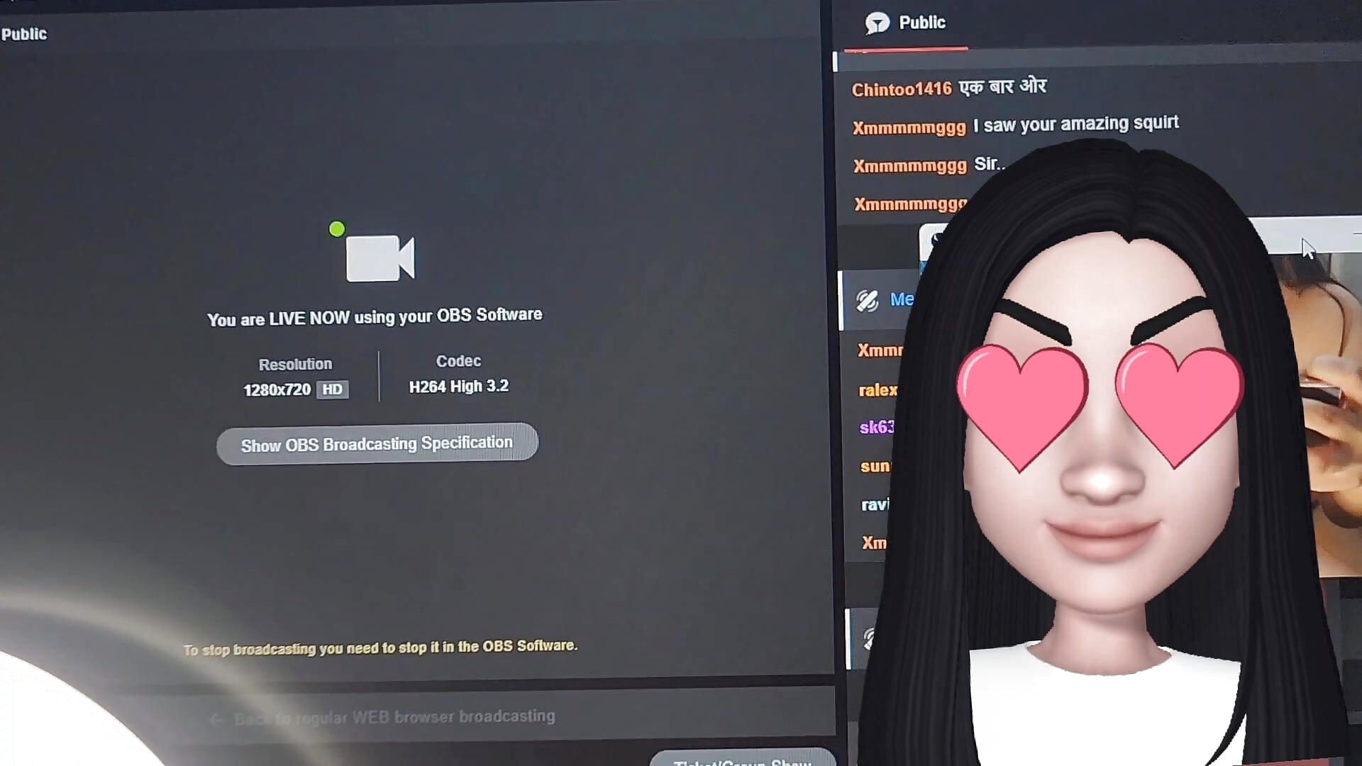 In love - video by Hell_queen786 cam model