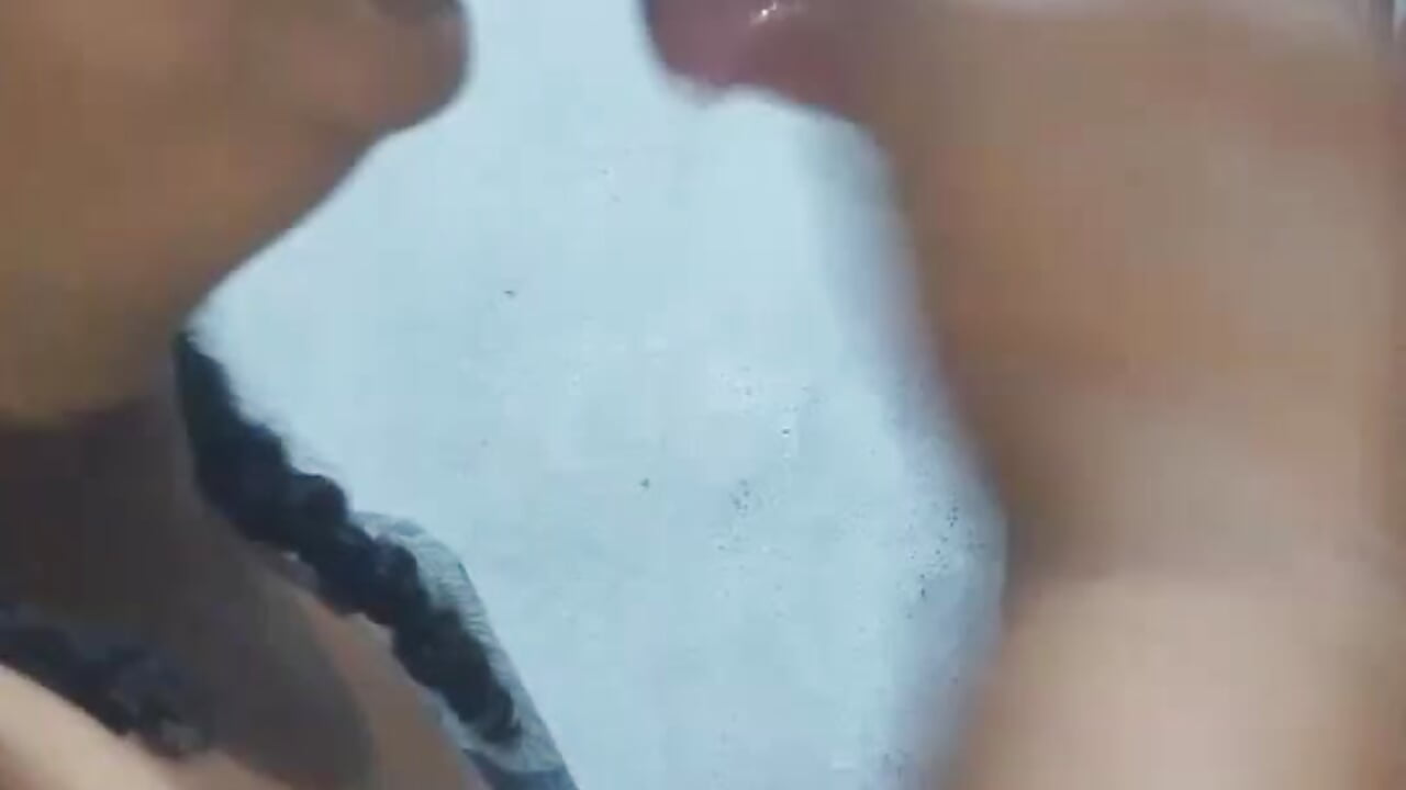 A delicious blowjob and cumshot in my mouth!!🔥🔥🔥🔥🔥