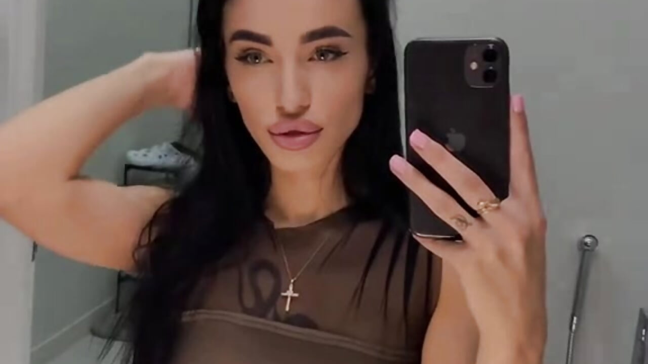 custom video (transparent dress) - video by Vlada_Elfie cam model