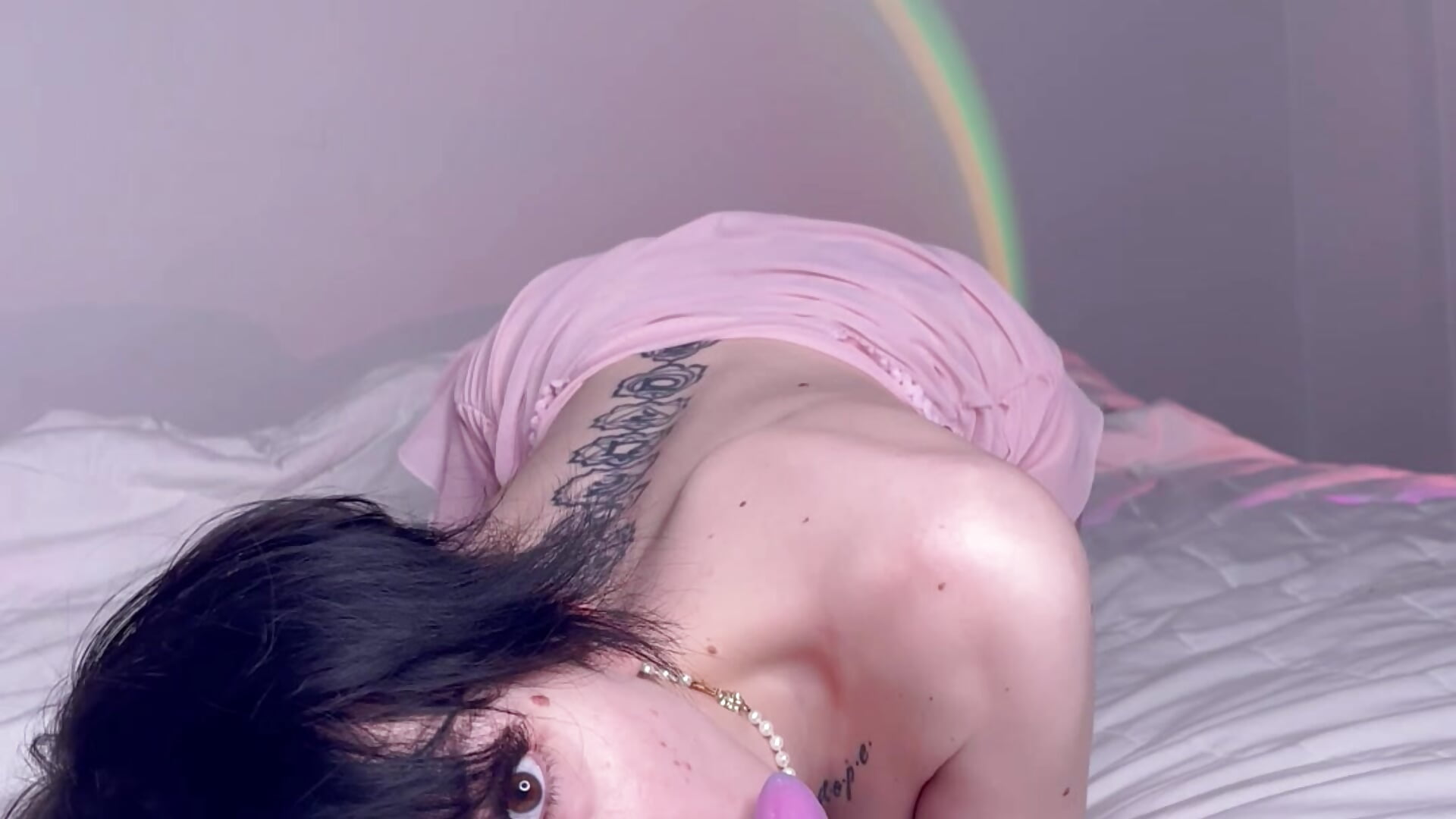 Dragon dildo sloppy BJ!
